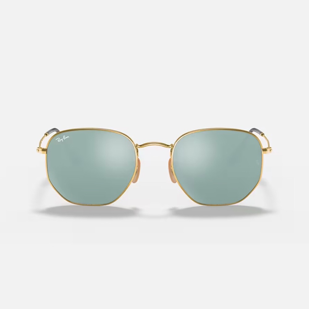 Ray-Ban Hexagonal Flat Lenses Mirror Sunglasses